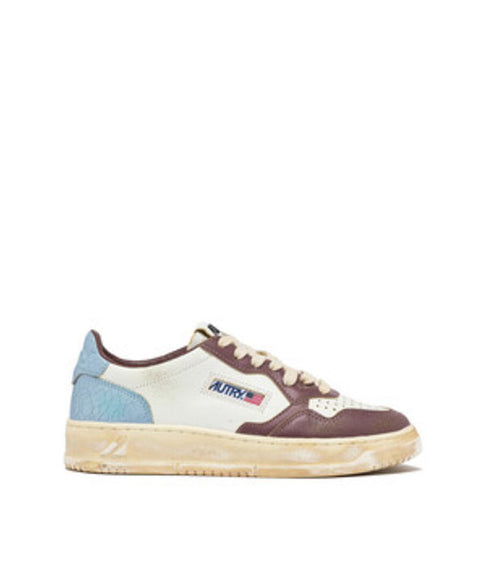 Super Vintage Low Medalist Sneakers - Blue/Brown